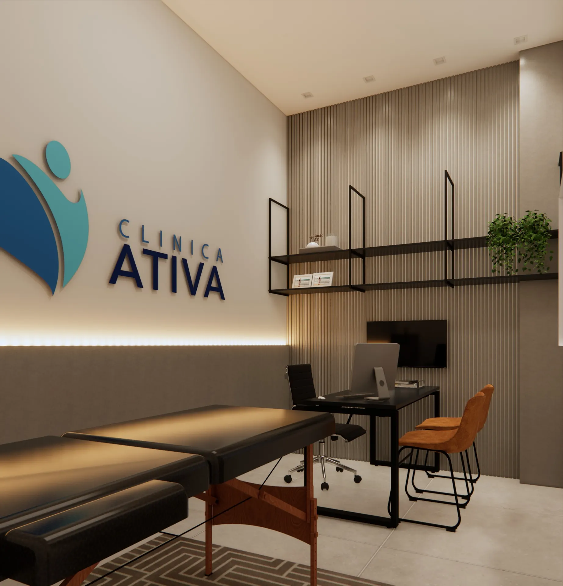 Escritório da Clínica Ativa